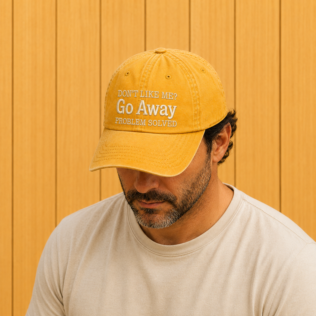 Graphic Embroidered Cap