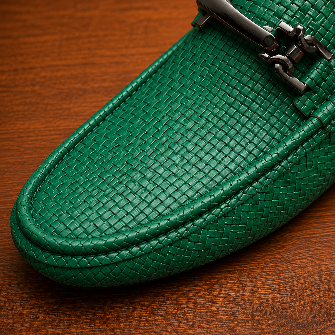 Woven Horsebit Loafer
