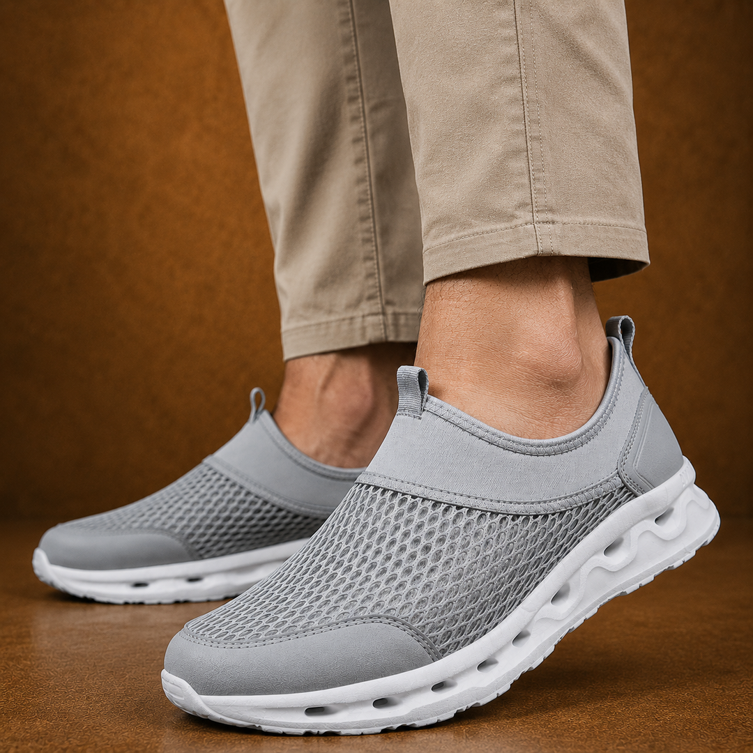 Mesh Slip On Shoes