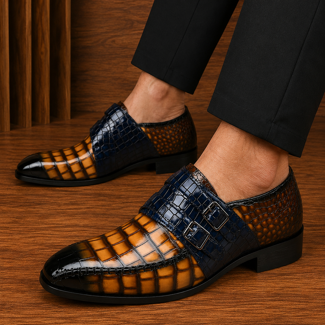 Croc Monk Strap Shoes