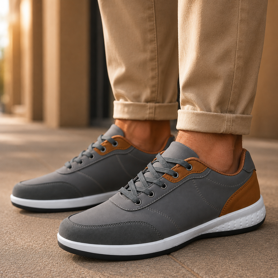 Casual Lace-Up Sneakers