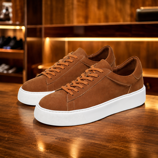 Minimalist Lace-Up Sneakers