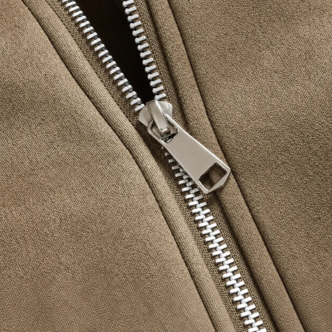 Classic Ribbed Casual Jacket