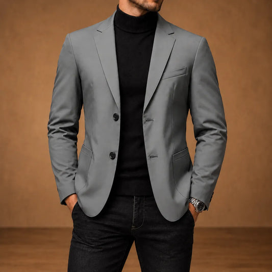 Classic Single-Breasted Blazer