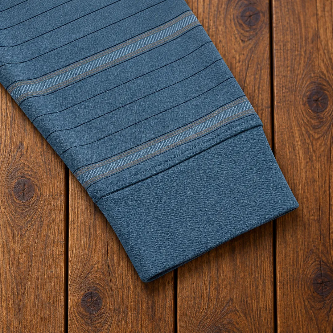 Classic Striped Polo Shirt