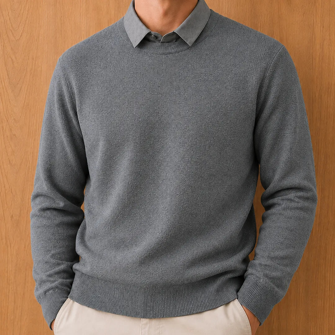 Collared Knit Sweater