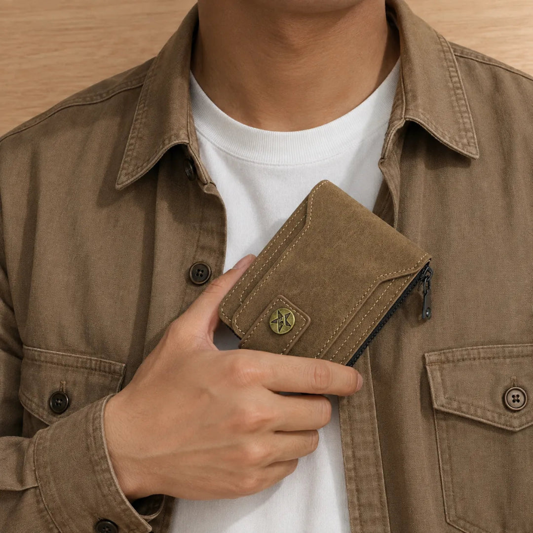Compact Bifold Card Wallet