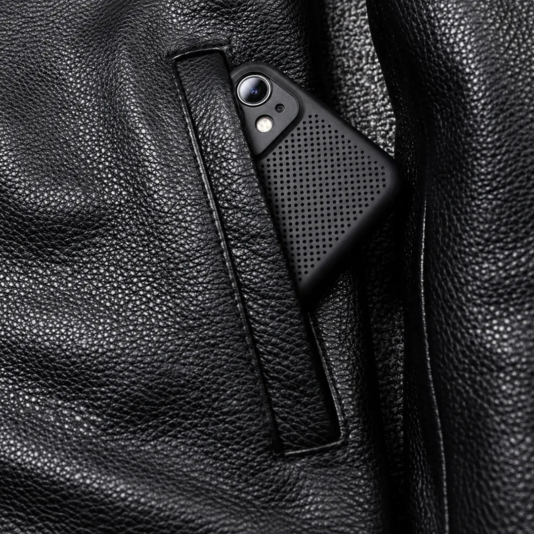 Flap-Pocket Zip Jacket