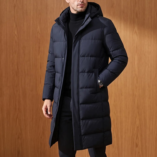 Longline Hooded Puffer Coat