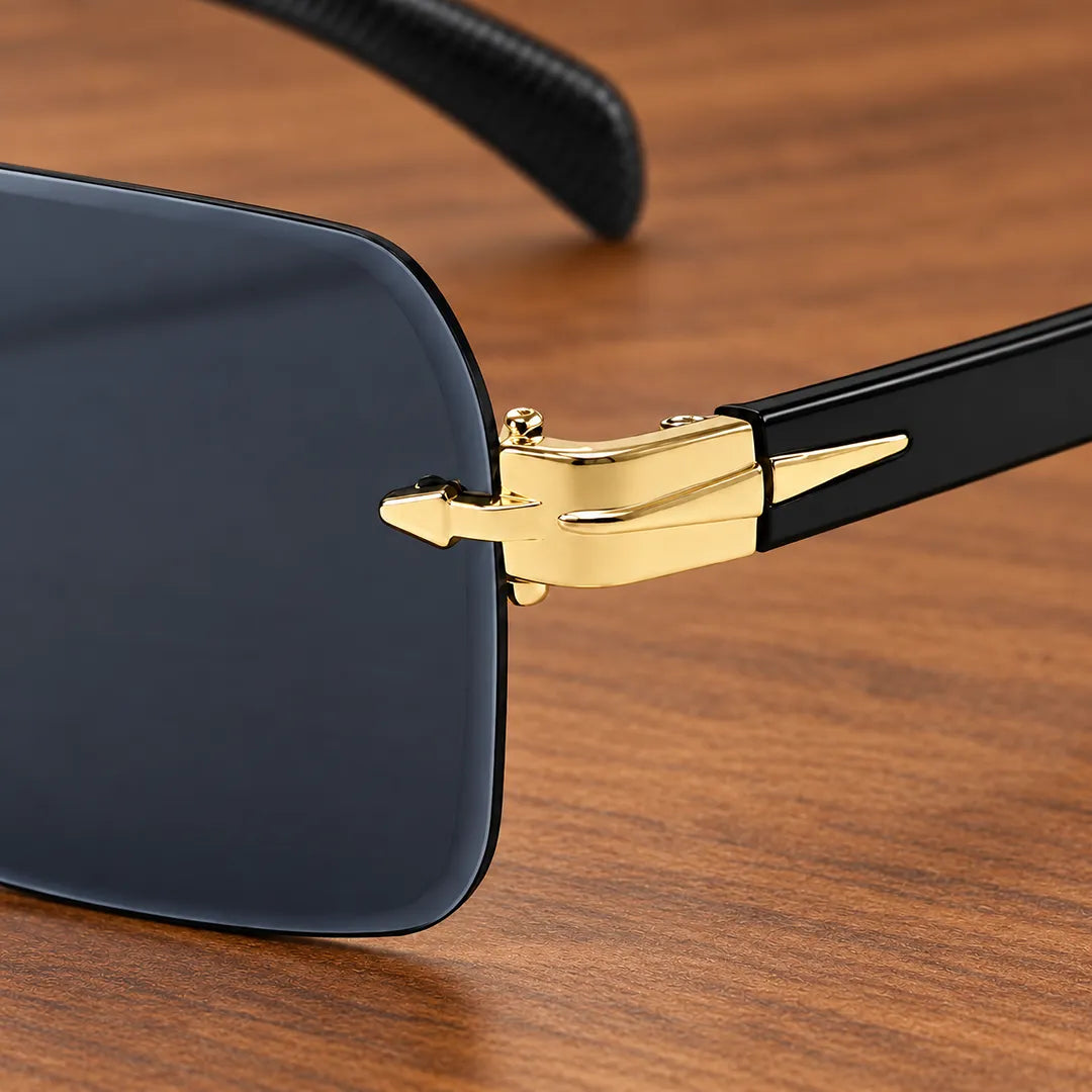 Modern Rimless Sunglasses