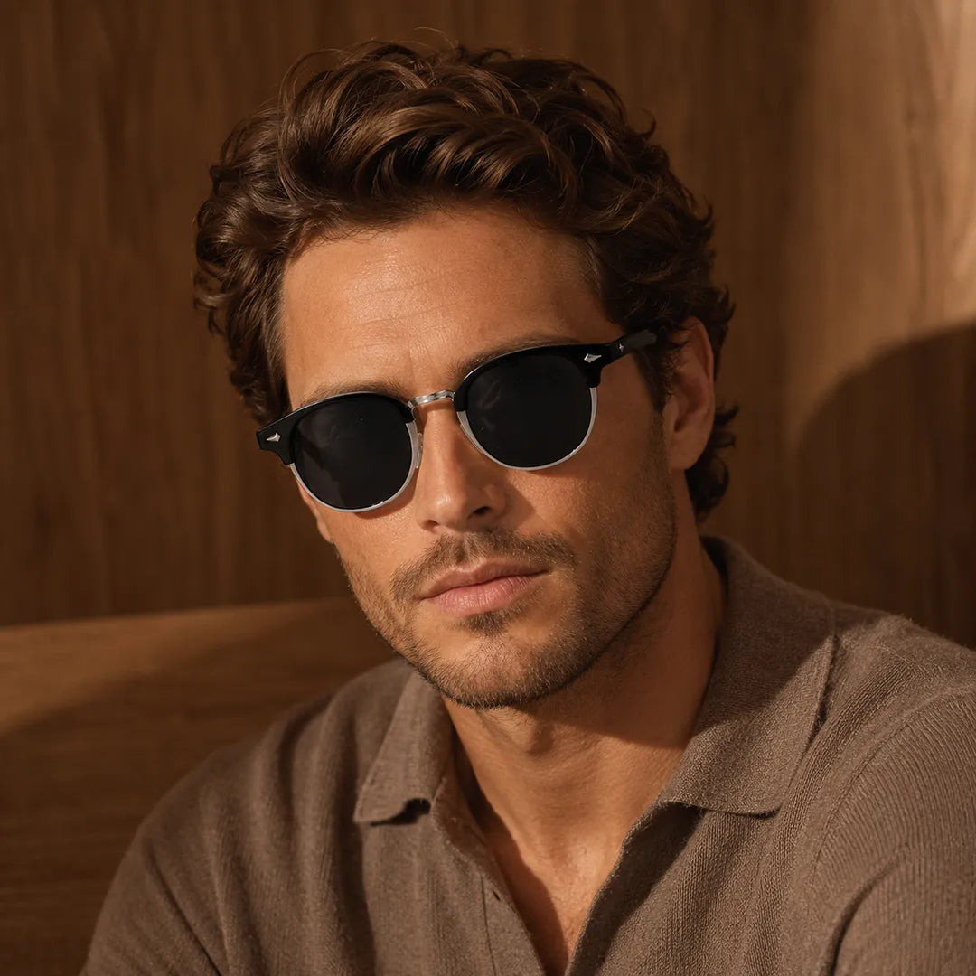 Polarized Round Sunglasses