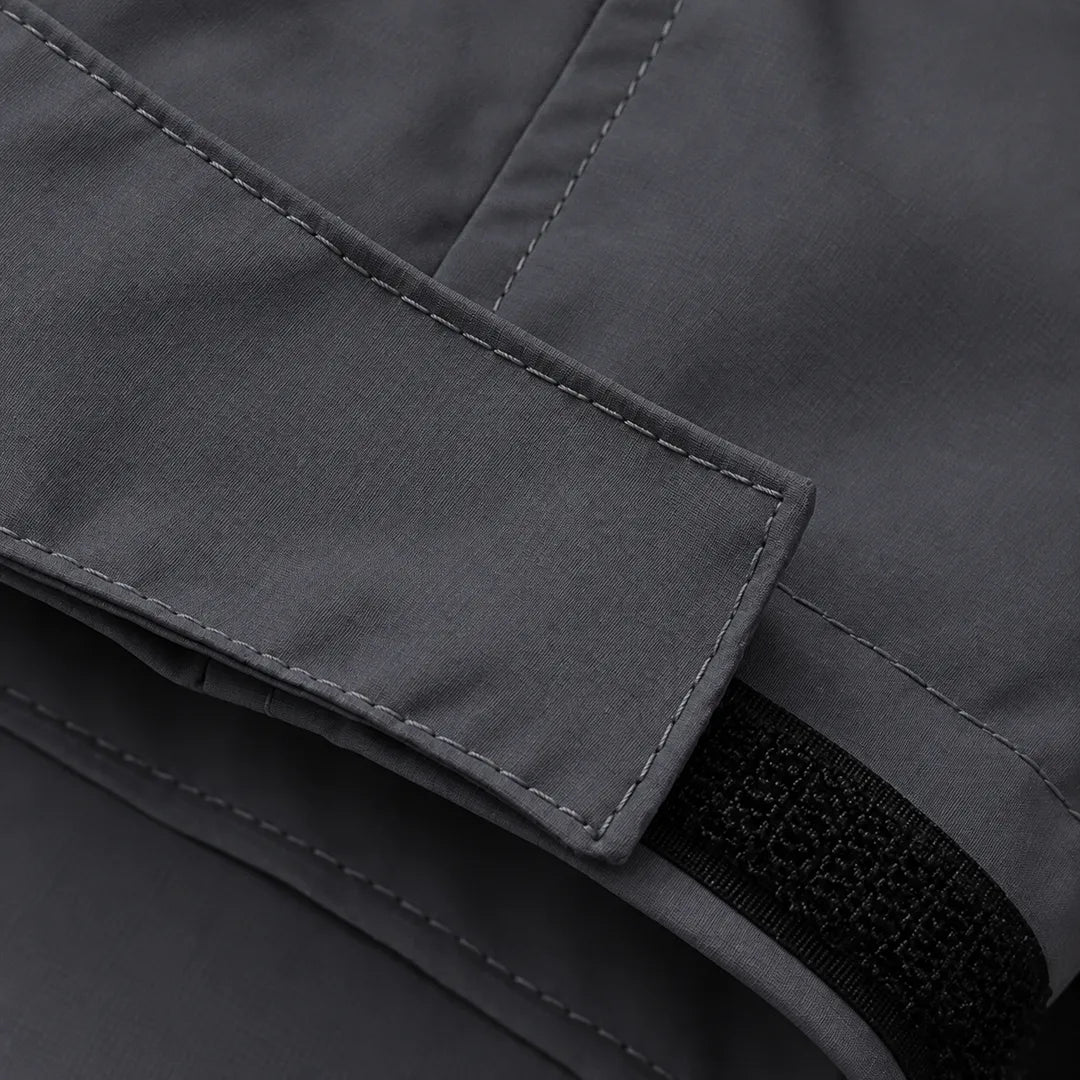 Simple Clean Hooded Jacket