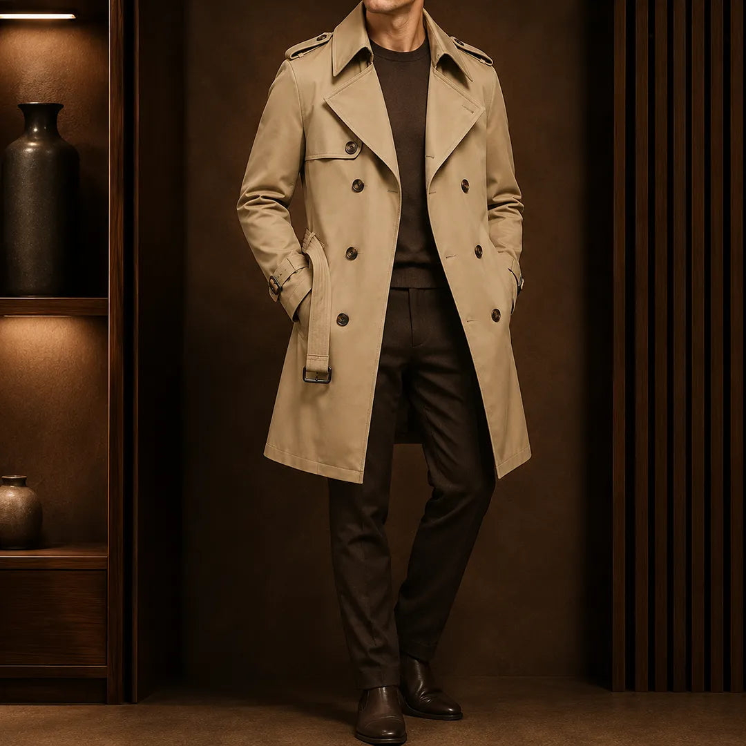 Timeless Belted Trench Coat