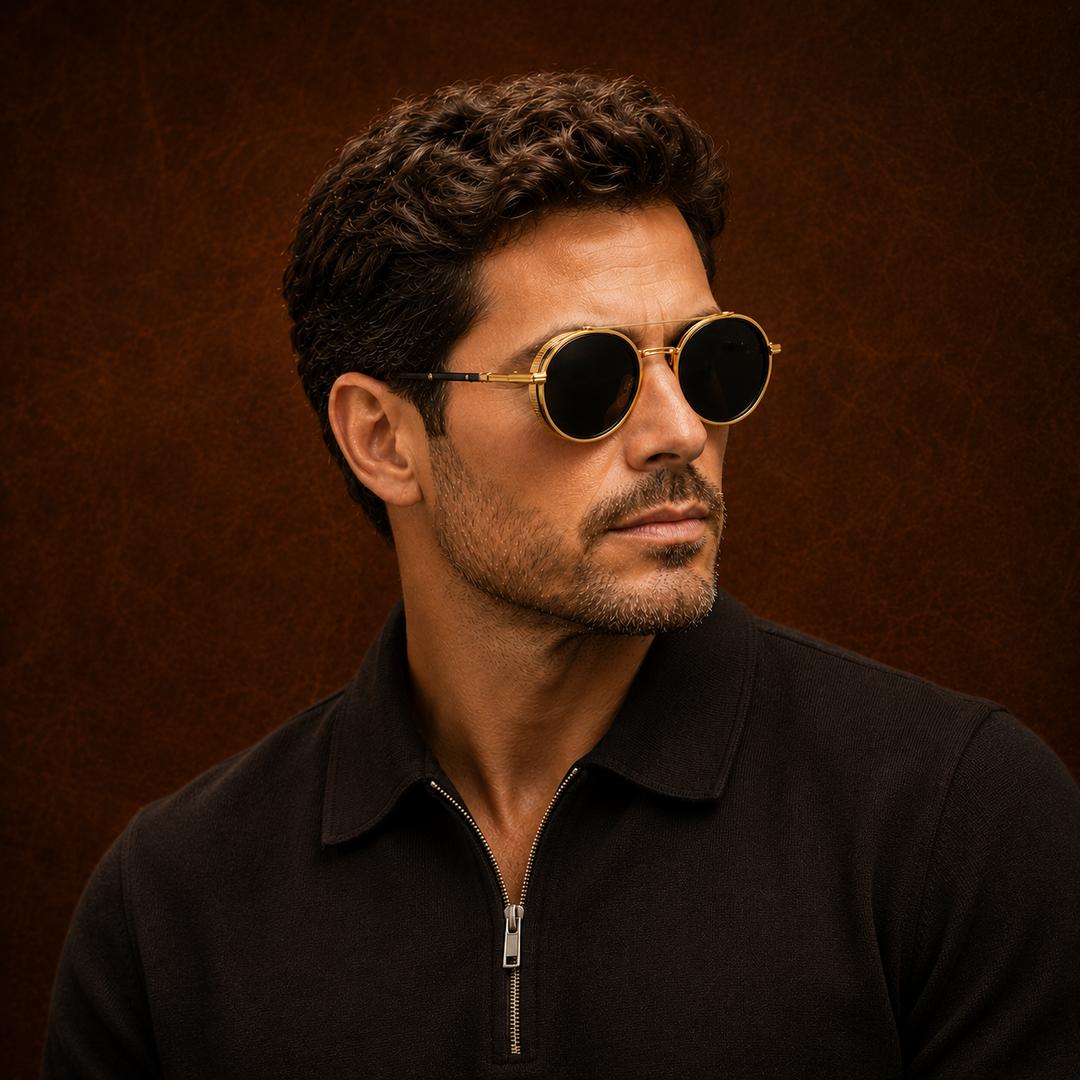 Round Metal Sunglasses