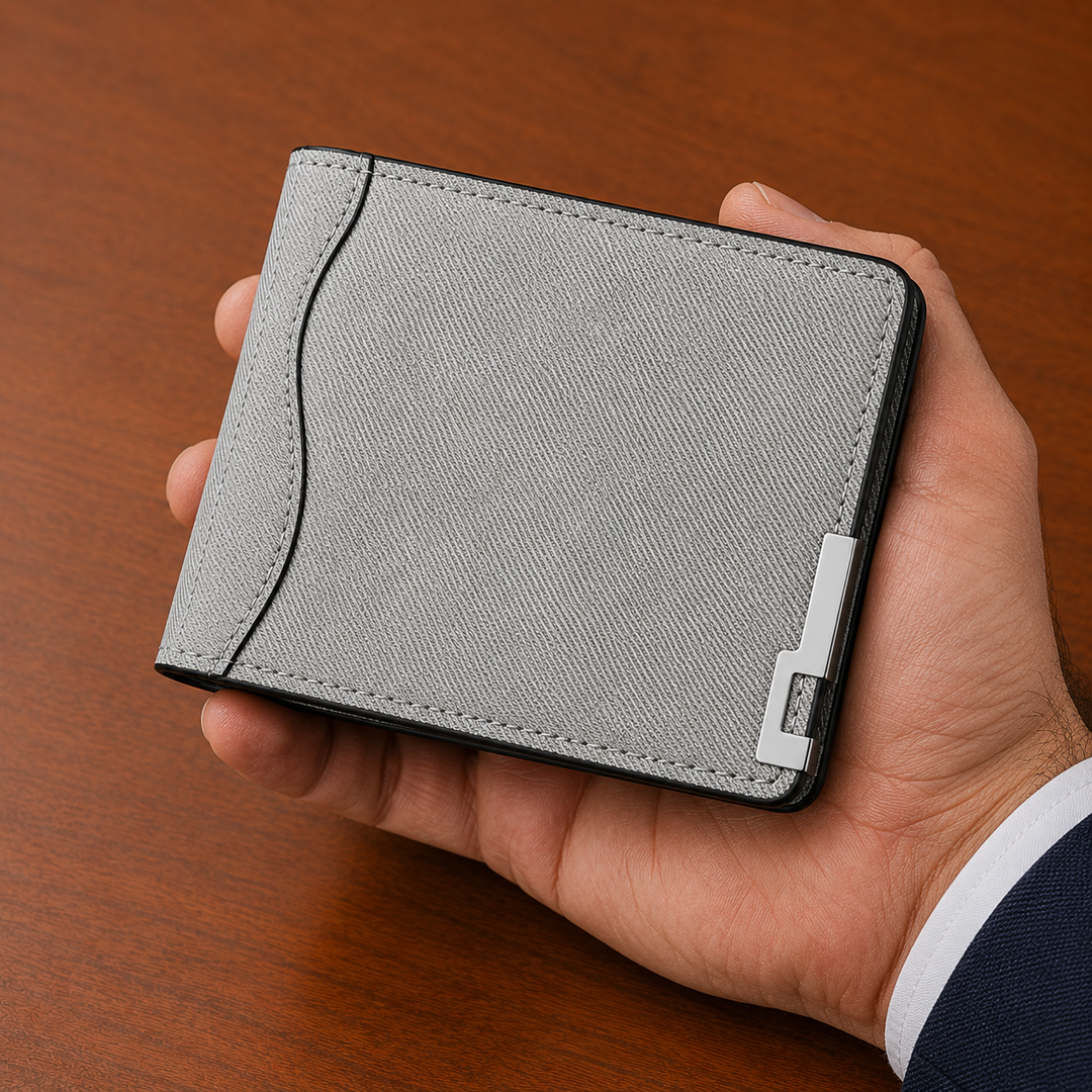 Compact Leather Wallet