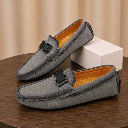 Leather Driving Moccasin Loafers
