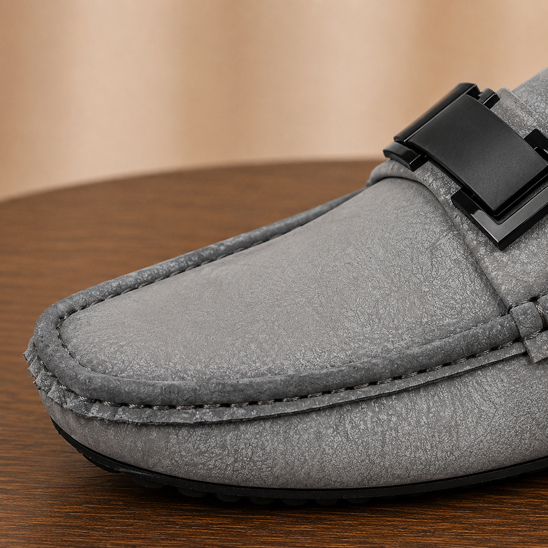 Leather Driving Moccasin Loafers