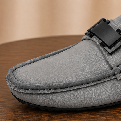 Leather Driving Moccasin Loafers