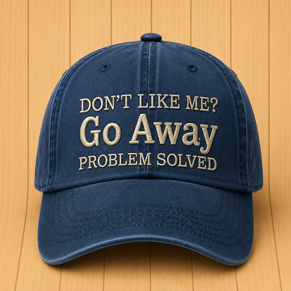 Graphic Embroidered Cap