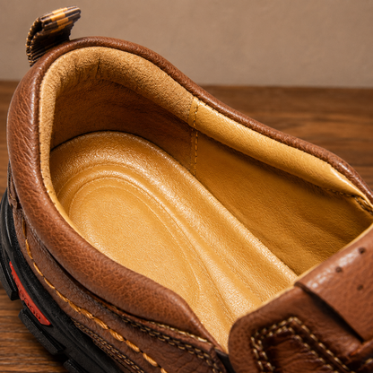 Leather Trekking Slip-Ons