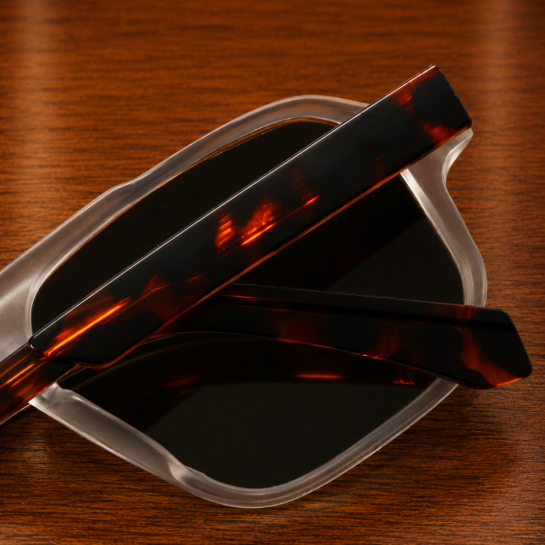 Flat-Top Square Sunglasses