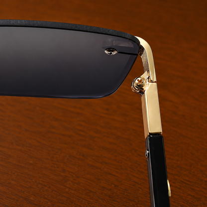 Square Rimless Sunglasses