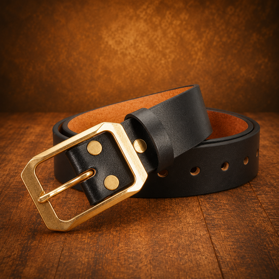 Classic Smooth Leather Belt