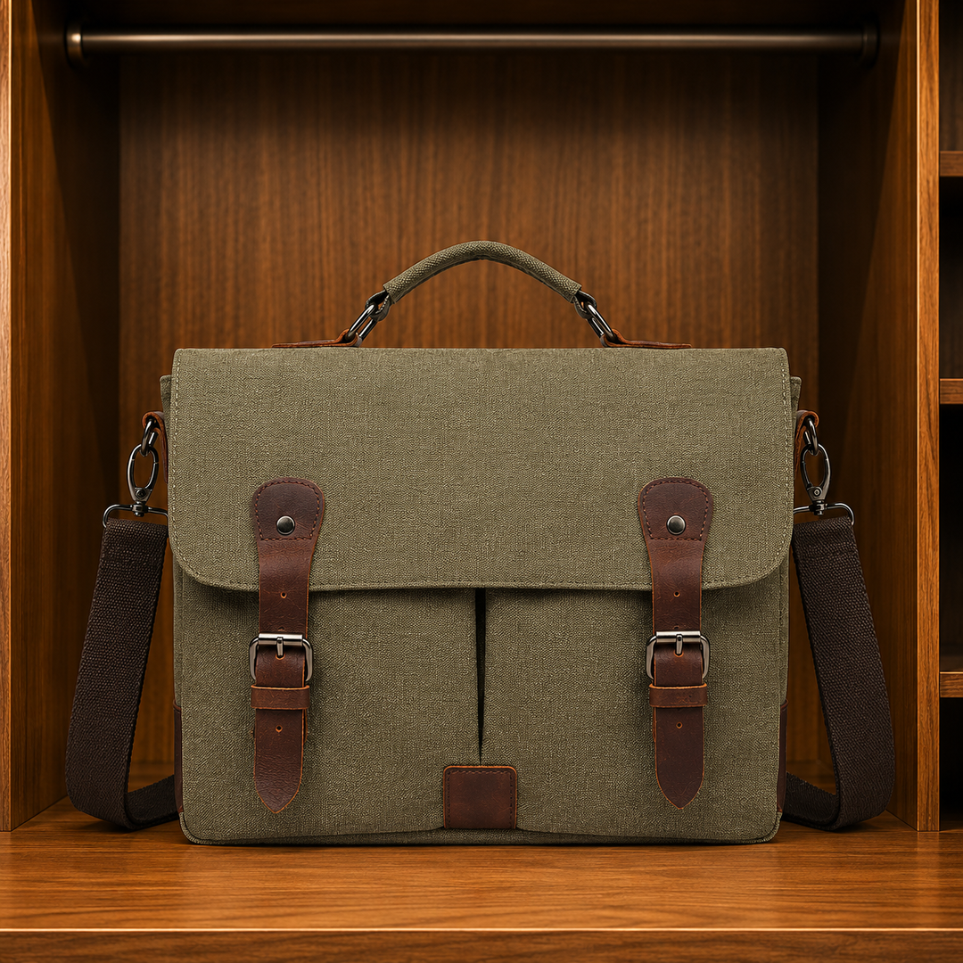 Canvas Messenger Bag