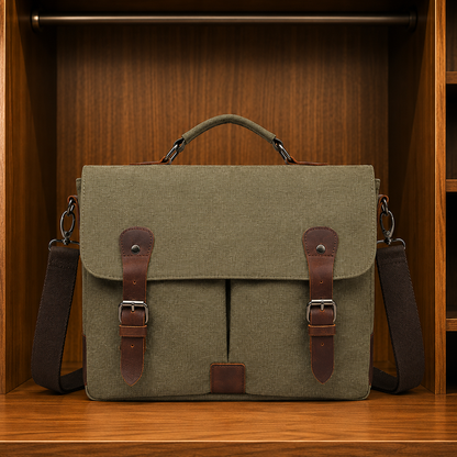 Canvas Messenger Bag