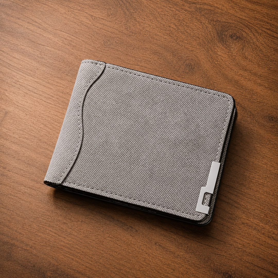 Compact Leather Wallet