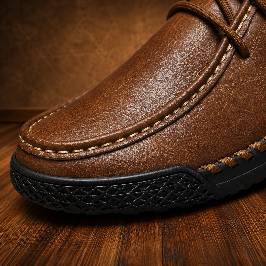 Modern Moc-Toe Casual Shoes
