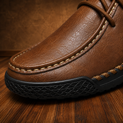 Modern Moc-Toe Casual Shoes
