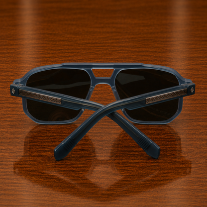 Flat-Top Square Sunglasses