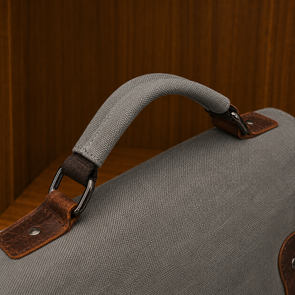 Canvas Messenger Bag