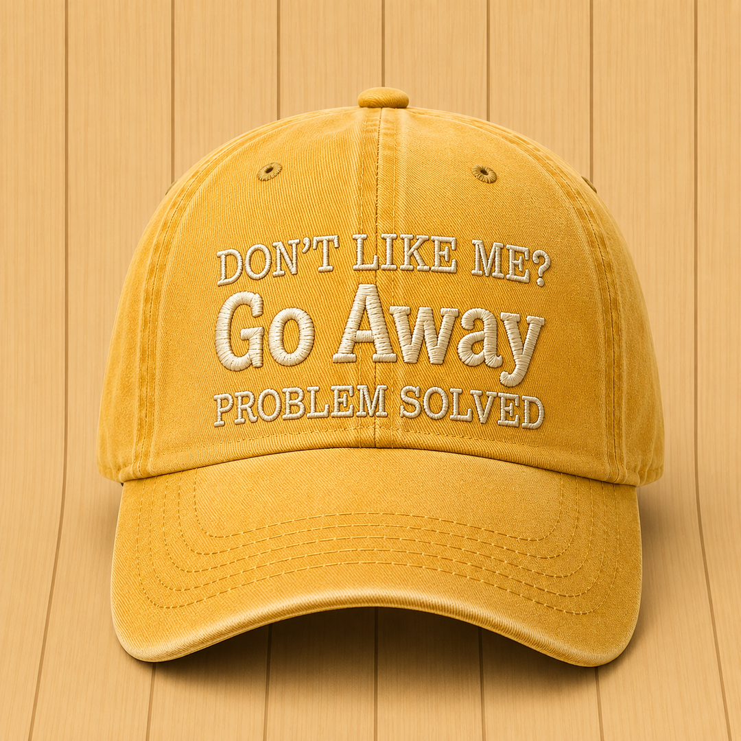 Graphic Embroidered Cap