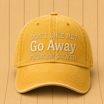 Graphic Embroidered Cap