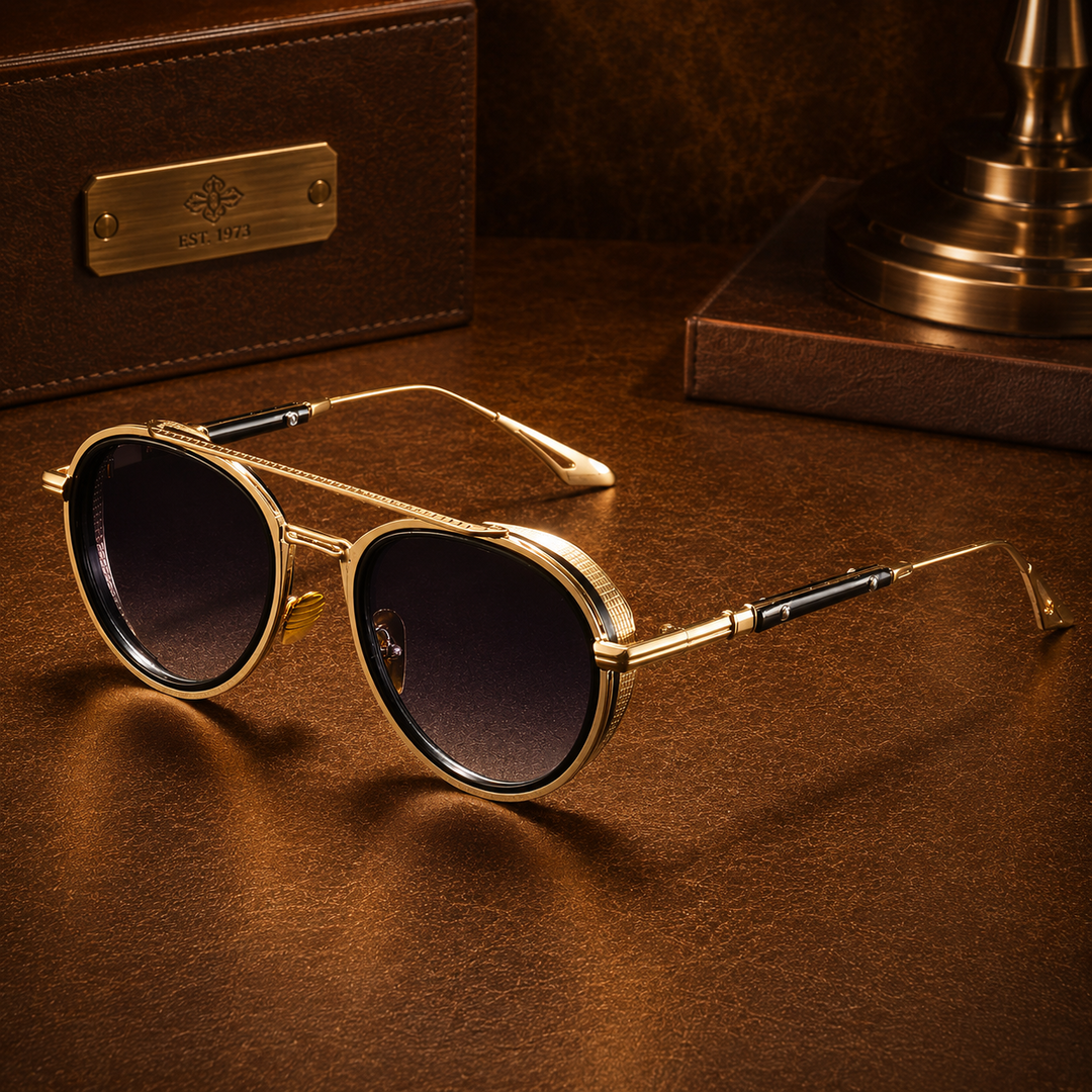 Round Metal Sunglasses