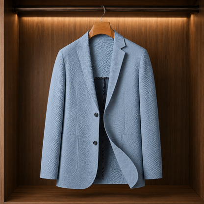 Textured Casual Blazer