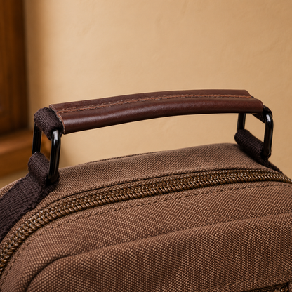 Canvas Crossbody Messenger Bag