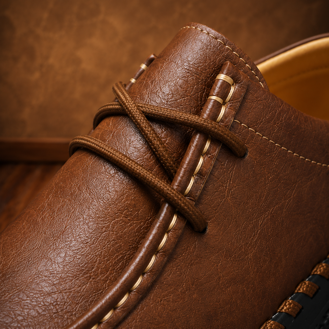 Modern Moc-Toe Casual Shoes
