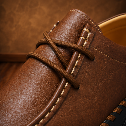 Modern Moc-Toe Casual Shoes