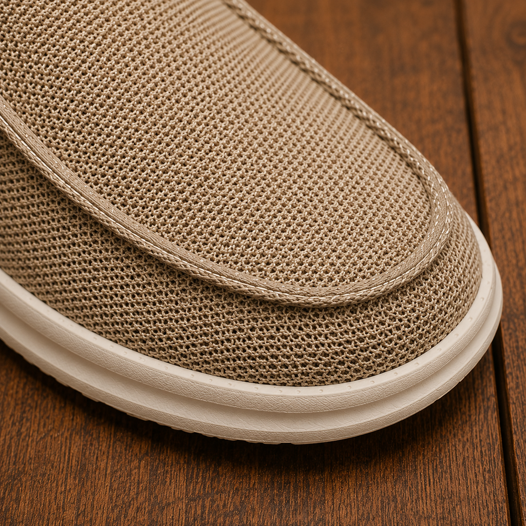 Lightweight Knit Slip-On Shoes