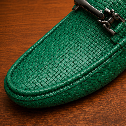 Woven Horsebit Loafer
