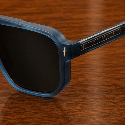 Flat-Top Square Sunglasses