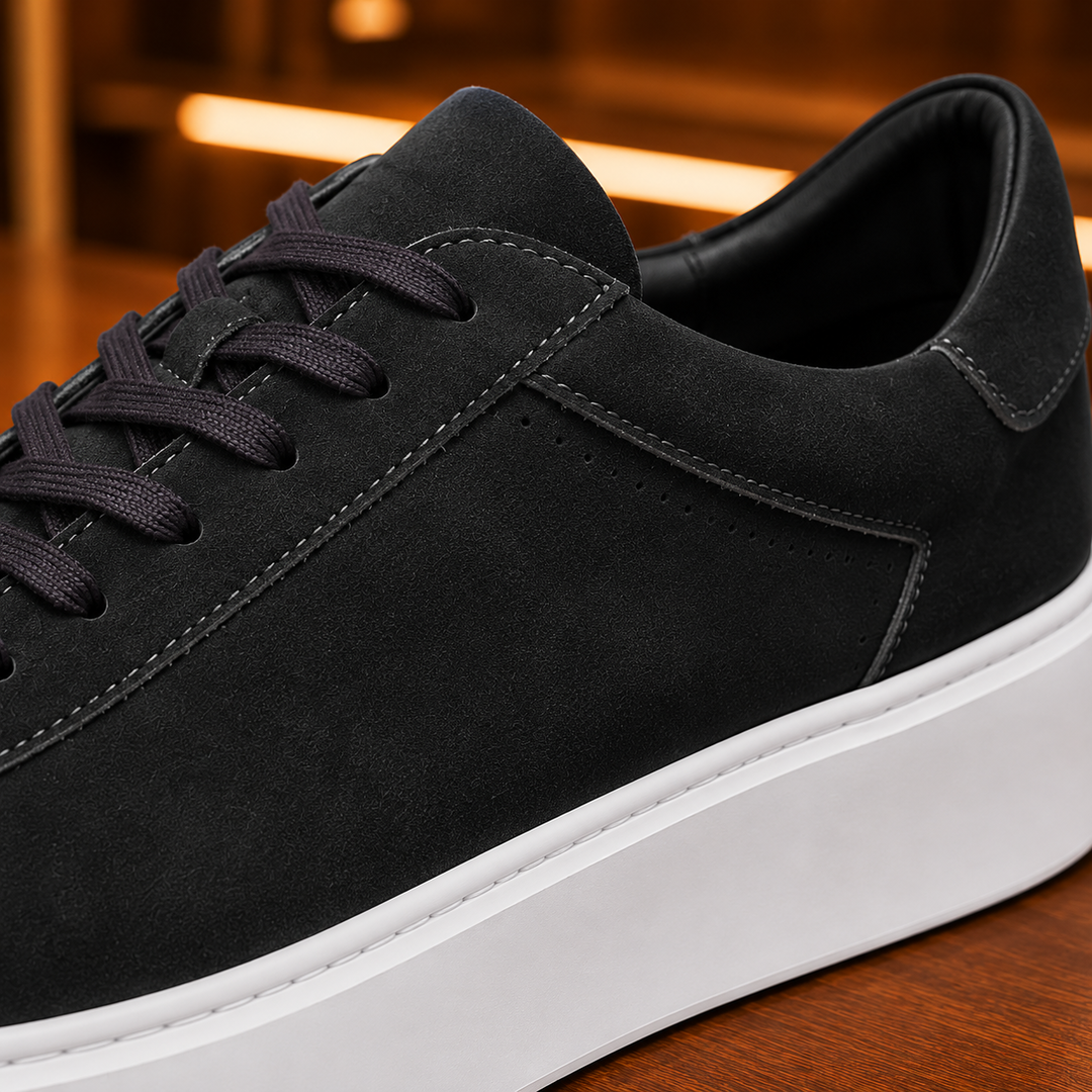 Minimalist Lace-Up Sneakers