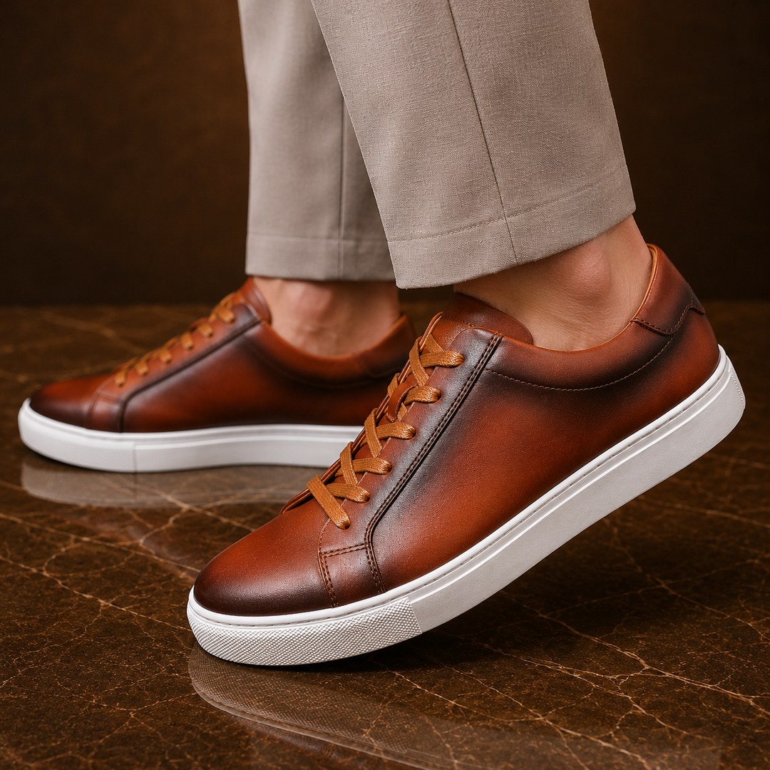 Premium Leather Sneakers