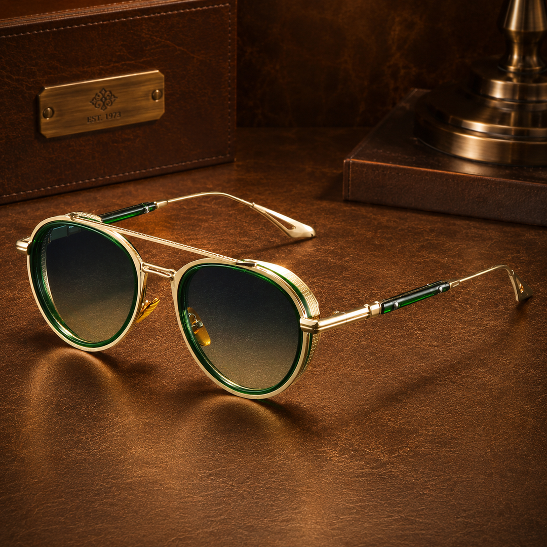 Round Metal Sunglasses