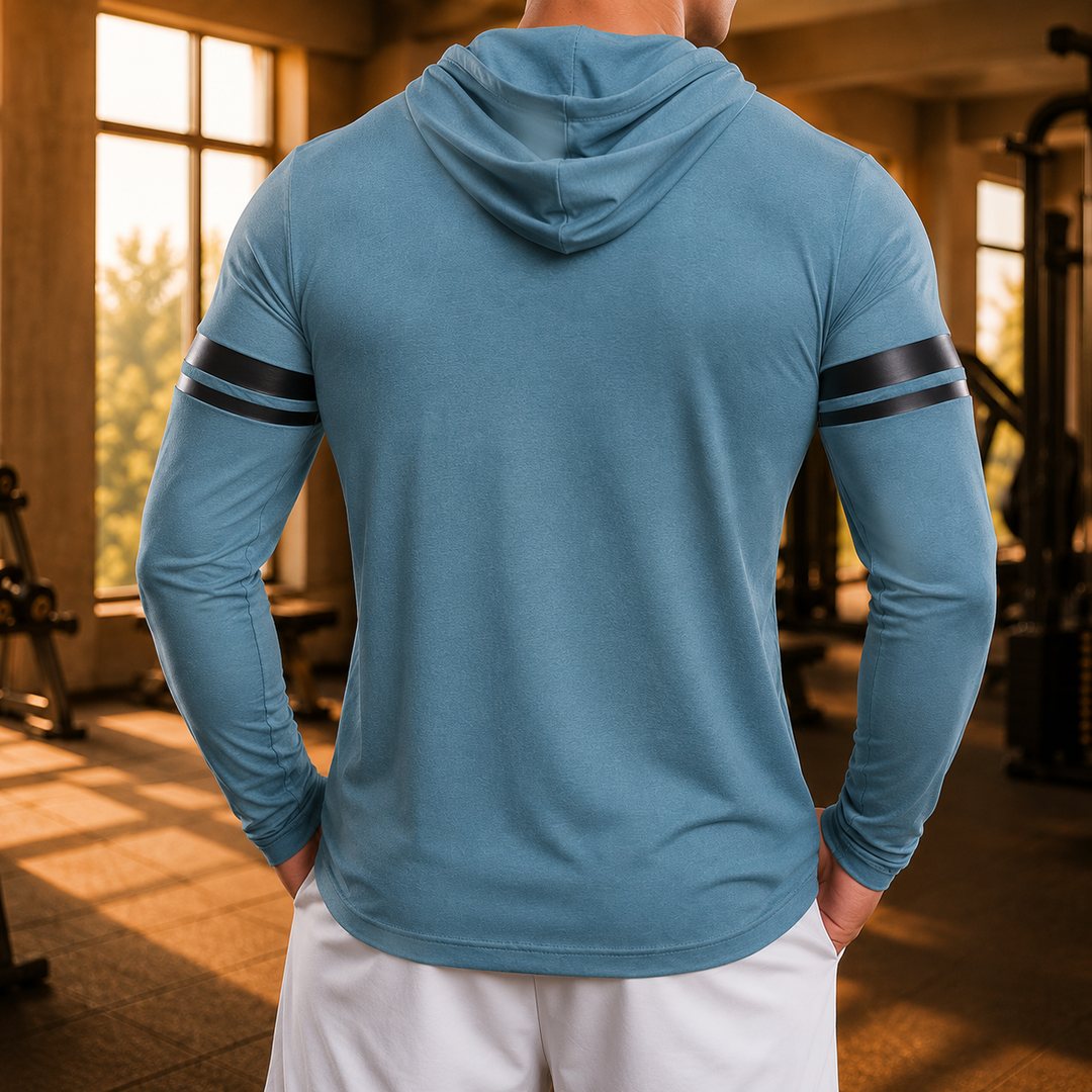 Athletic Hooded Shirt