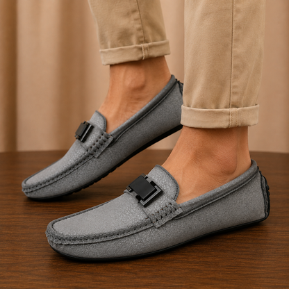 Leather Driving Moccasin Loafers