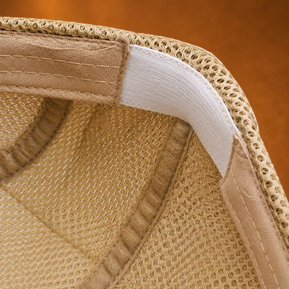 Breathable Mesh Flat Cap